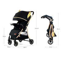 Poussette Bébé Compacte de Voyage Légère Pliage Automatique à Prix Usine – Modèle Cabine