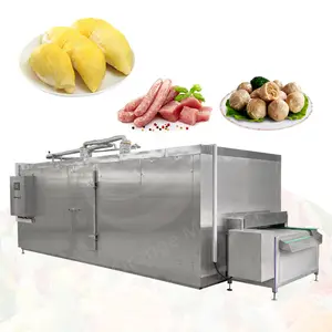 ORME Green Peas Iqf Quick Fluidized Freeze Continues Freezer Machine Equipment for French Fries