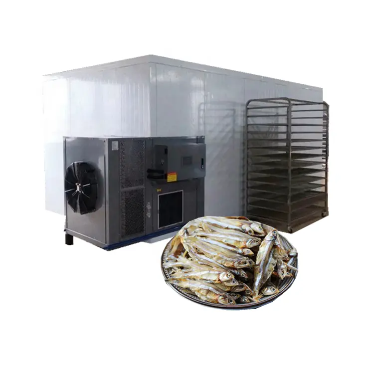 हैलो नदी ब्रांड समुद्री भोजन औद्योगिक गर्म हवा झींगा ड्रायर मशीन सूखे ठीक मांस Dehydrator टूना मछली ठंडी हवा Dehydrator