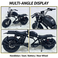 Moto électrique pour adultes, vélo électrique à batterie lithium, longue portée, haute puissance, vélo électrique puissant