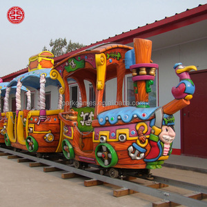 Attrezzature per Parchi Divertimento all'Aperto per Bambini, Trenino Elettrico con Binari in Vendita - Product Image 4