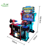Mesin Game Balap Koin 2 Pemain JY Commercial dengan Dukungan Bahasa Inggris untuk Pusat Game, Taman Hiburan & Bioskop
