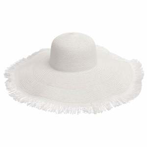 Sombrero Casual de Verano para Exteriores y Playa con Borde Irregular, Ala Ancha, Visera Lisa, Bordado 3D de Papel, Ideal para Pesca y Viajes, Venta al por Mayor - Product Image 2