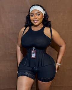 Corset Gaine Amincissante Colombienne pour Femme, Enveloppement Abdominal, Récupération Post-Lipo, Gaine Amincissante de Taille, Body Sculptant avec Poitrine Ouverte - Product Image 6