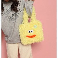 Nouveau mignon drôle sac en peluche grande capacité sac à bandoulière étudiants dessin animé loisirs voyage sac à main