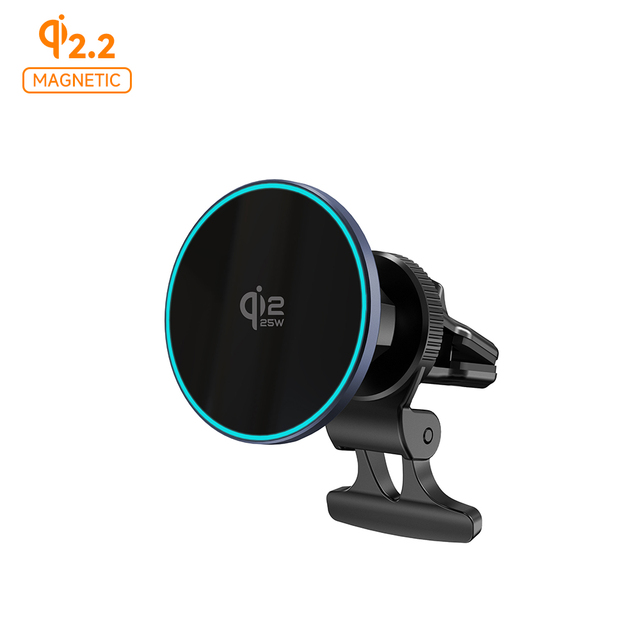 Vina Qi2.2 25W Magnetic Wireless Car Chargersuction Car Magnetic Phone Holder 15W Magnetic Wireless Car Charger Phone