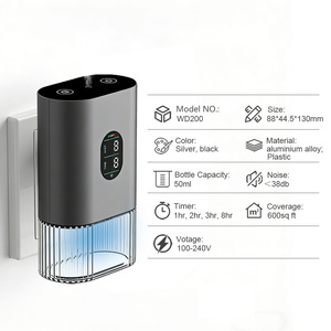 Sleek Look Electric Wall Plug in Whisper Quiet Waterless Aroma Machine Essential <b>Oil</b> <b>Diffuser</b> Nebulizer <b>For</b> Home - Product Image 3