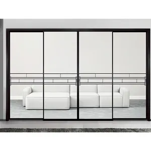 china glass and aluminium system doors sound proof sliding door and windows supplier