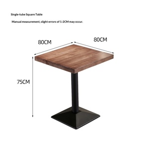 Venta Especial: Muebles de Madera Industriales Duraderos Personalizados para Proyectos Comerciales, Restaurantes, Hoteles y Cafeterías, Mesa y Silla - Product Image 6