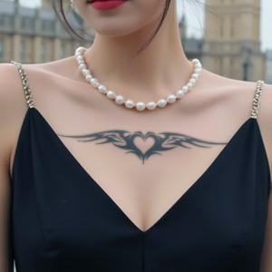 BG 2 Weeks Long Lasting Small Size Sexy Cute Designs Supplier Juice Gel Ink Semi Permanent <strong>Jagua</strong> Herbal Tattoo Sticker - Product Image 3