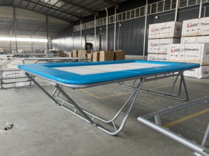 Trampolín de <span class=keywords><strong>gimnasia</strong></span> profesional directo de fábrica adecuado para niños adultos entrenamiento de <span class=keywords><strong>gimnasia</strong></span> barato elástico de alta seguridad - Product Image 2