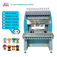 Machine de fabrication de patchs en caoutchouc à distribution automatique, machine de moulage par goutte de silicone liquide en résine PVC de haute précision