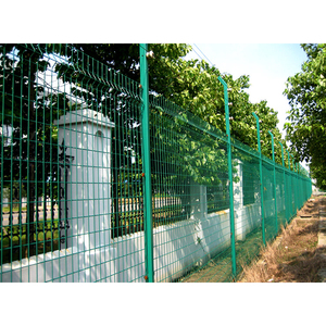 Prix bon marché facile à installer clôture 3d clôture extérieure en métal clôture paysagère de jardin à trois courbes - Product Image 3