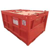 Offre Spéciale DNV 2.7-1 5ft/8ft/10ft Dnv Certified Offshore Skip Container Aluminium Offshore Fishing Boat in Qingdao Port à vendre