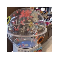 Mini air électronique soufflant le numéro de dessin de loto chanceux boules de ping-pong jeu de bingo loterie flipper