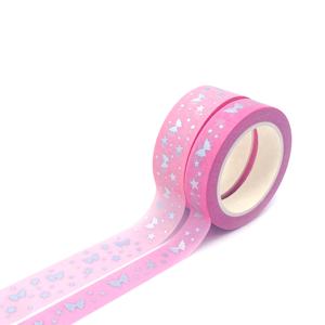 Cintas Adhesivas Decorativas Japonesas Washi, Transparentes, de Color Sólido, con Impresión Personalizada, Gran Venta - Product Image 1