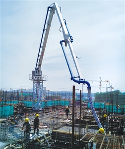 Équipement de construction de bâtiments JIUHE Factory 28m 32m 33m 36m, distributeur de béton, bras de béton, épandeur de béton - Product Image 6