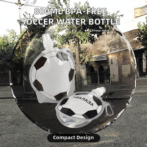 ขวดฟุตบอลแบบพับได้800มล. ขวดฟุตบอลแบบพับได้ฟรีขวด<span class=keywords><strong>ฟุตบอล</strong></span>แบบนำกลับมาใช้ใหม่ได้สำหรับเวิลด์คัพดื่มโดยตรง - Product Image 3
