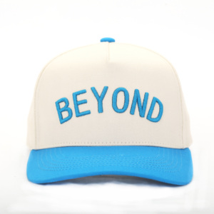 Two Tone Colors Fashion Custom a <b>Frame</b> Snapback Hat 5 Panel Baseball Hat - Product Image 2