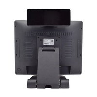 POS-терминал WOSHUO TS-1513K 15 дюймов, алюминиевый корпус, емкостный сенсорный экран, Intel I5 4-го поколения, 8 ГБ ОЗУ, 128 ГБ памяти, ОС Windows