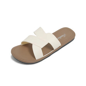 Lazy Man <b>Slippers</b> For Outdoor Wear Stylish <b>Summer</b> Women'S Shoes With Fashionable Trend Versatile Fit And Anti Slip Function - Product Image 1