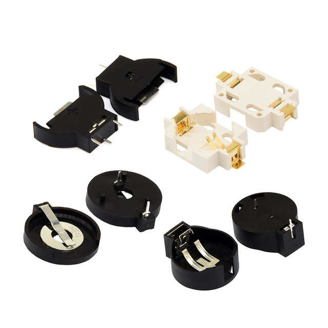 Low Price High Quality Cr2025 CR2032 SMT Round Lithium AAA AA Battery Holder