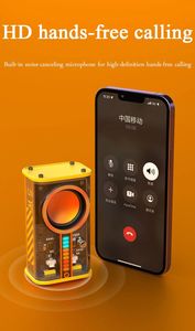 Mini haut-parleur portable sans fil personnalisable caisson de basses bleu extérieur avec <span class=keywords><strong>LED</strong></span> <span class=keywords><strong>clignotant</strong></span> haut-parleur de basse en métal produit d'usine - Product Image 2