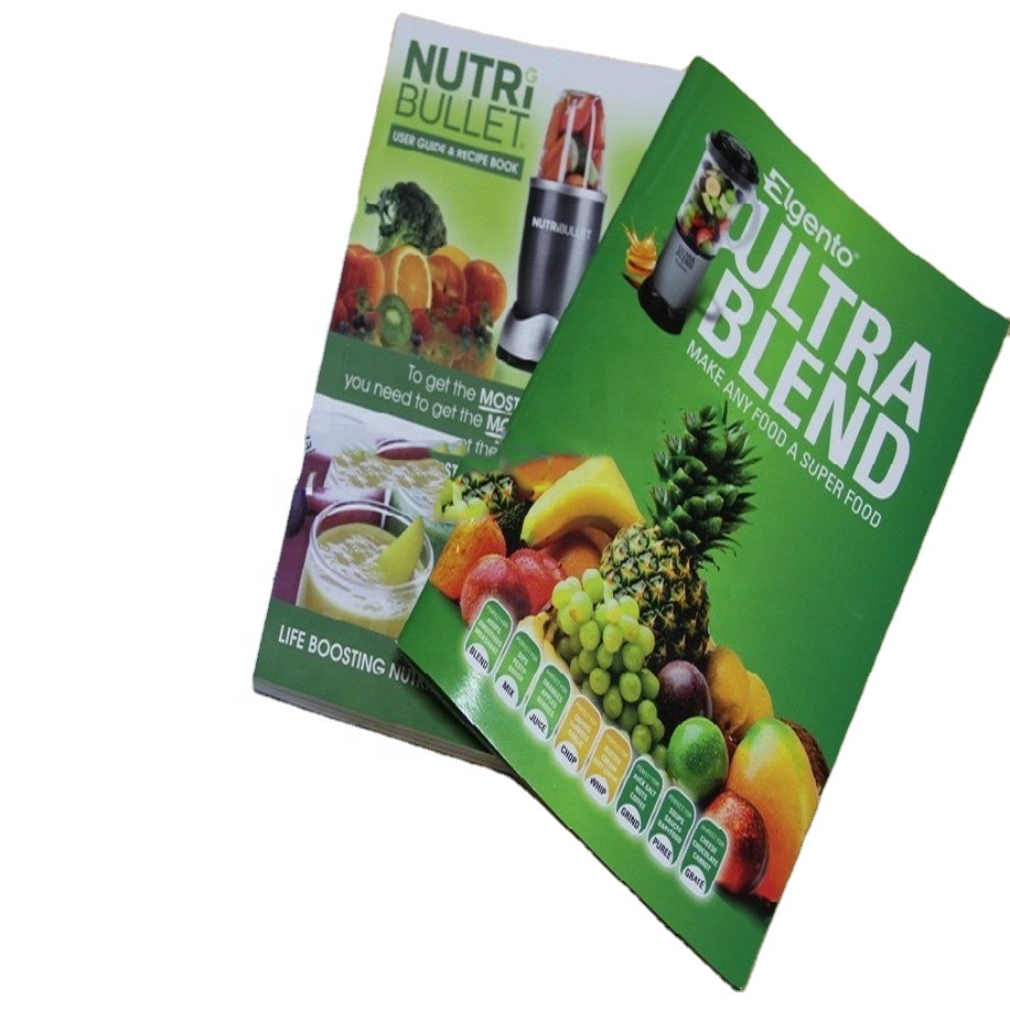 Многоцветная рекламная Книга по рецептам хорошего качества оптом, буклет