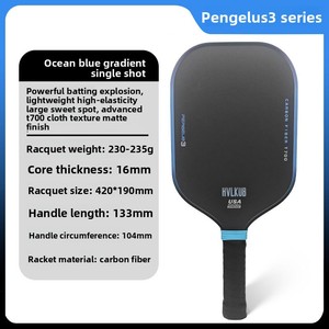 Paleta <span class=keywords><strong>de</strong></span> Pickleball Portátil <span class=keywords><strong>Joola</strong></span> Pro IV Player Edition, 16mm T700 Gen4, Fibra <span class=keywords><strong>de</strong></span> Carbono Esmerilada <span class=keywords><strong>de</strong></span> Alta Calidad con Núcleo <span class=keywords><strong>de</strong></span> Panal - Product Image 4