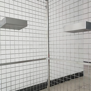 Gabbia per Uccelli di Lusso in Acciaio Inossidabile, Grande Voliera da Esterno per Pappagalli, Gabbia Traspirante in Ferro con Motivo Animale per Tutte le Stagioni - Product Image 6