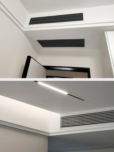 Rejilla de retorno de aire de aluminio para techo, rejilla de ventilación de pared para aire acondicionado, rejilla lineal de barra extraíble - Product Image 6