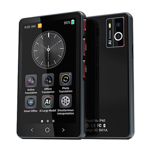 Dispositivo traductor de idiomas inteligente con pantalla táctil P40 Pro compatible con traducción de imágenes sin conexión 135 idiomas traducción instantánea bidireccional - Product Image 1