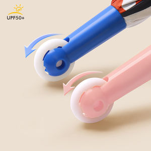 Parapluie droit pour enfants personnalisé avec impression numérique de dessins animés, taille 19 pouces, parapluie manuel pour enfants - Product Image 3