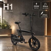Vélo Électrique Urbain Tendance pour Adulte, 14 Pouces, 42V 250W, Moteur Brushless Haute Vitesse, Meilleure Vente en Gros, Moins Cher