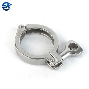 Пищевая нержавеющая сталь SS304 санитарно-тройной зажим фитинги TC одноконтактный зажим Сверхмощный зажим - Product Image 3