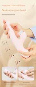 うさぎ型バイブレーター Gスポット刺激器 クリトリス刺激器 ホットバストサクション シリコン製セックストイ 女性向け - Product Image 5