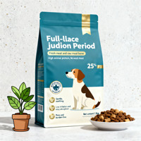 Sachet personnalisé avec logo sérigraphié, qualité alimentaire, à fermeture éclair, trou de suspension, fond plat, soufflet, emballage plastique pour aliments pour chats et gâteaux