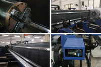 Machine de découpe laser à fibre à structure en acier, découpe laser à charge automatique en forme de H pour SS304 316 SteviS prend en charge le format AI et BMP