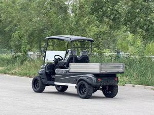 Carro de Golf Todoterreno de Alta Gama Personalizado, de Cuatro Ruedas, para Caza, de 2 Plazas, con Batería de Litio de 72V, 4x4, con Escalón Lateral, Mini Carro de Golf - Product Image 4