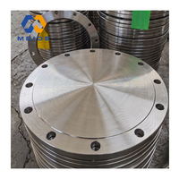 Bouchon d'extrémité de tuyau en acier inoxydable 304 316L à bride aveugle RF FF MFM, DN15-DN1200, pour isolation de pipeline industriel
