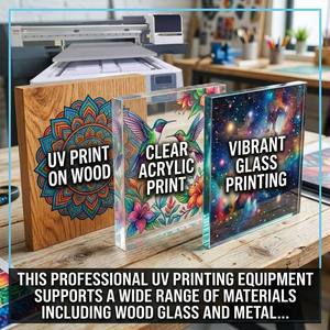 Wholesale A1 6090 Uv Flatbed Printer 2 TX800 Heads for Phone Case Pen Glass Acrylic Uv DTF Film Glass Wood <b>Printing</b> <b>Machine</b> - Product Image 3