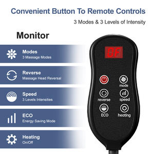 Masajeador de Pies y Pantorrillas Shiatsu con Control Remoto, Calentamiento y Vibración, Precio de Fábrica - Product Image 5