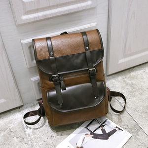 Wholesale Custom Logo Factory Price PU <b>Leather</b> <b>Laptop</b> <b>Backpacks</b> Large Capacity Travel Business <b>Backpacks</b> School College Students - Product Image 1