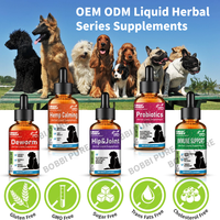 Suppléments liquides à base de plantes pour le soulagement des allergies chez les animaux de compagnie de marque privée Oem pour chien et chat