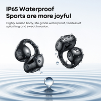 Écouteurs Intra-Auriculaires Open-Ear TWS d'Origine, Casque Sportif Étanche IP65, Écouteurs sans Fil Bluetooth 6.0 avec 32h d'Autonomie