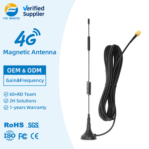 Antena Magnética 4G LTE de 700-2700MHz, Impermeable IP65, con Conector SMA Macho y <span class=keywords><strong>Cable</strong></span> RG174 para Medidor de Agua Inteligente - Product Image 1