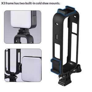 Insta360 One X3 Caméra Sportive Panoramique, Kit de Protection en Plastique pour Griffe porte-accessoire et Cache-objectif, Accessoires pour <span class=keywords><strong>Appareil</strong></span> <span class=keywords><strong>Photo</strong></span> - Product Image 4