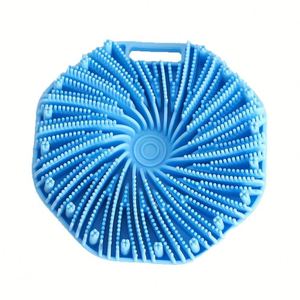 Brosse de bain en silicone la plus vendue, brosse multifonctionnelle pour le dos et les cheveux sous la douche, outil exfoliant pour le nettoyage du corps - Product Image 4