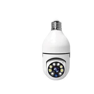 Bóng Đèn Theo Dõi Tự Động Oem/Odm V380 Pro Cctv 1080P 2mp Bóng Đèn Ẩn Thân Vô Hình <span class=keywords><strong>Camera</strong></span> Quan Sát Ban Đêm Màu Thông Minh V380 Mini - Product Image 1
