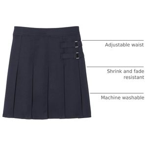 Jupe plissée pour filles French Toast, uniforme scolaire, tissu en coton Oxford - Product Image 4
